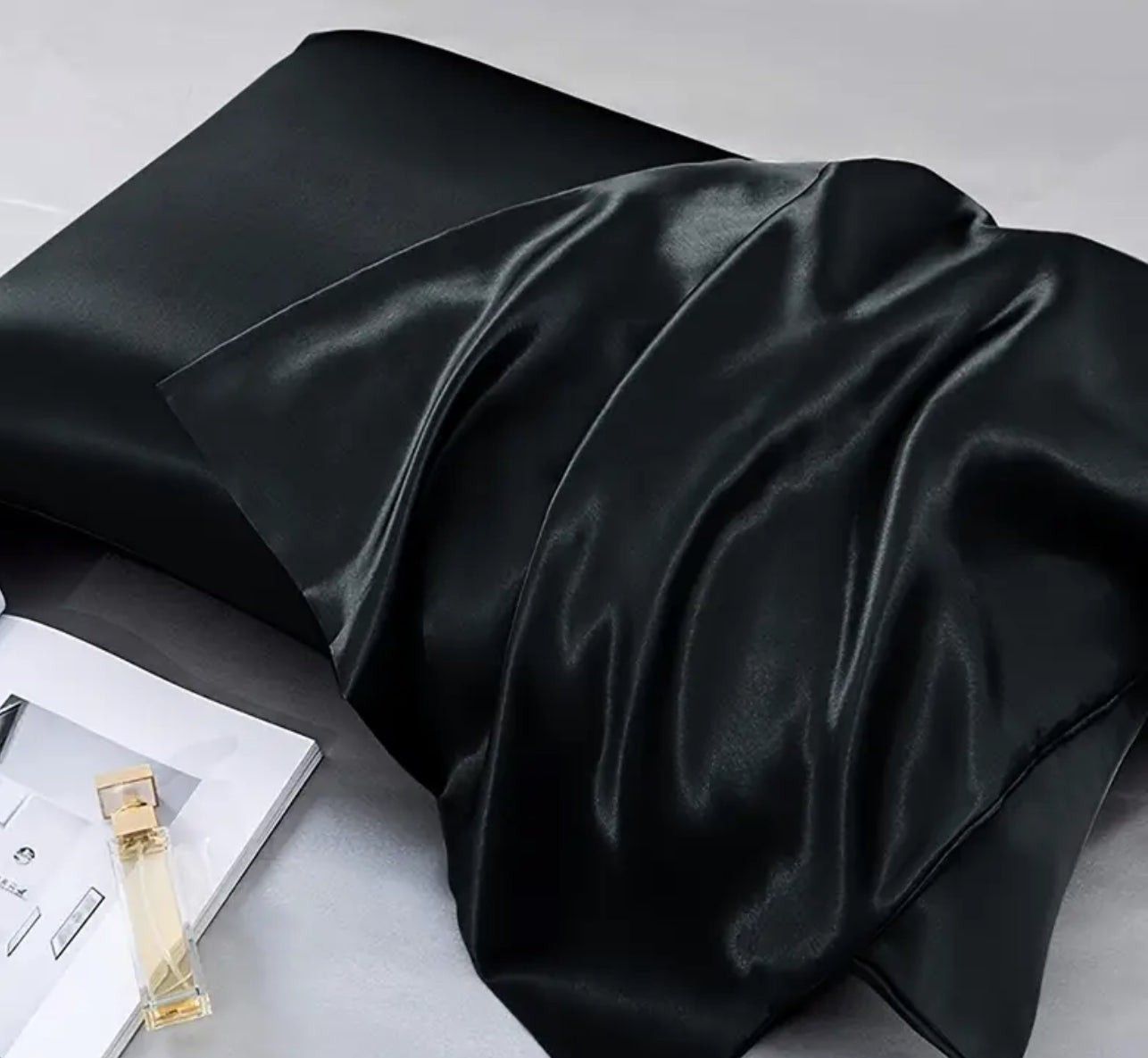 Satin pillowcase set