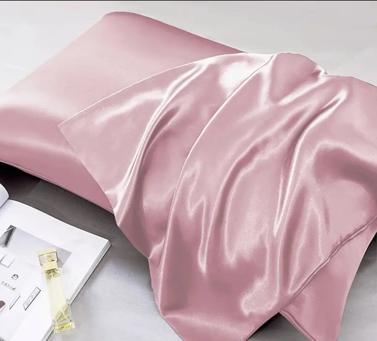 Satin pillowcase set
