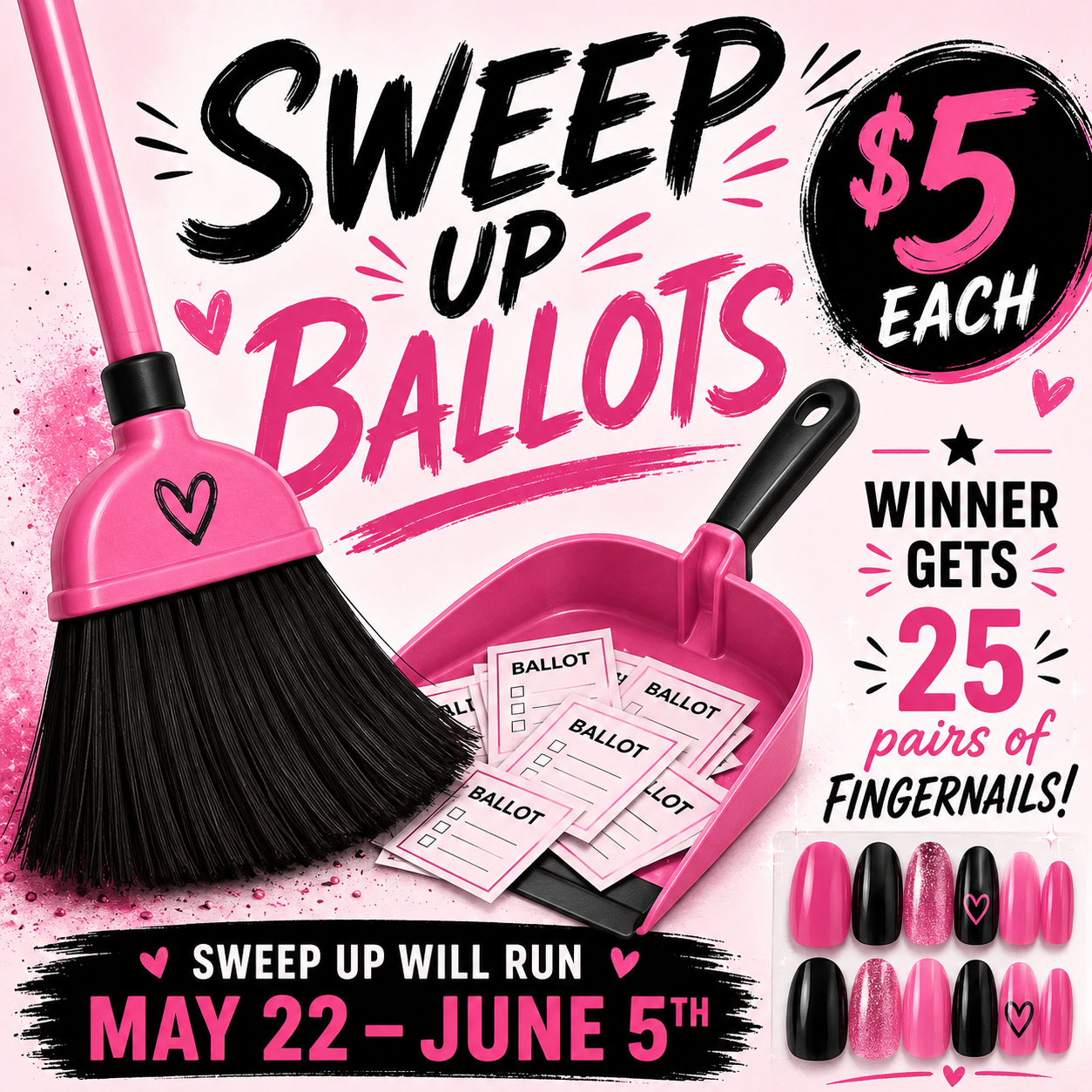 Sweep up